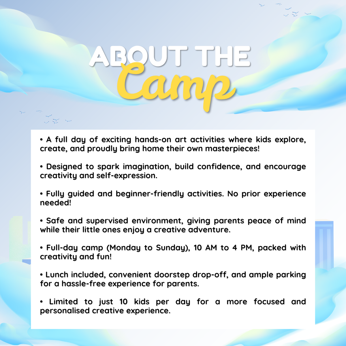 Junior Creators Camp 2026